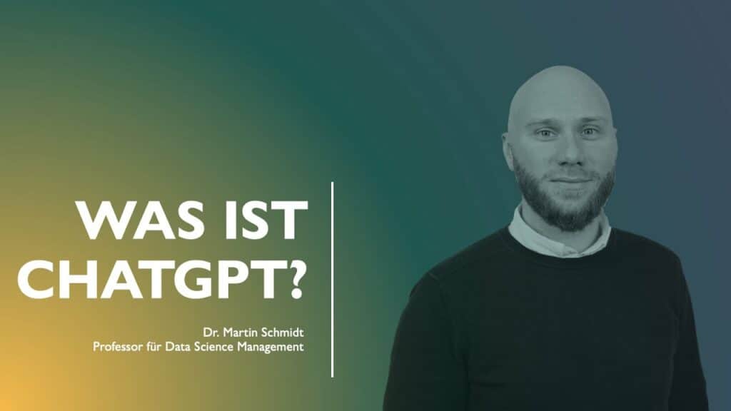 DBU Insights: "Was ist ChatGPT?" mit Prof. Dr. Martin Schmidt